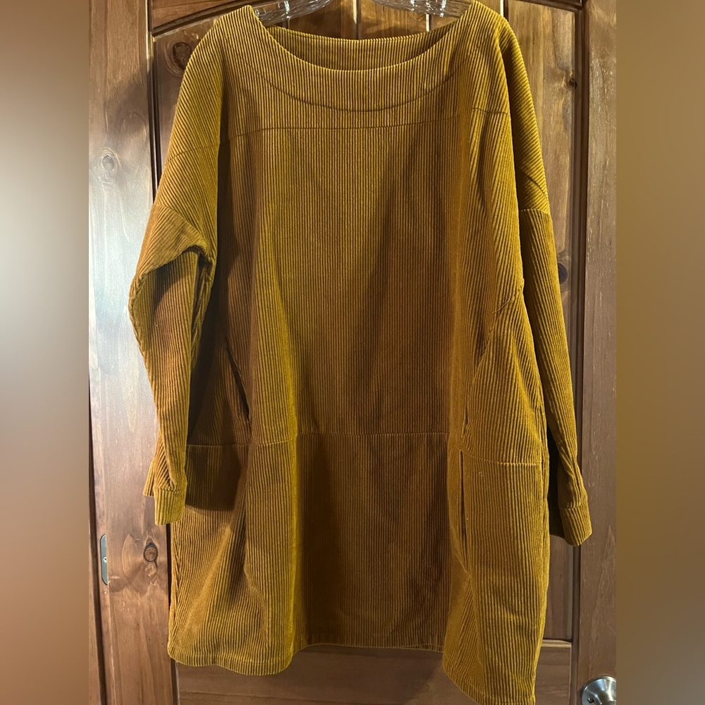 Corduroy dress